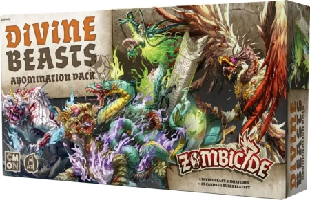 Gra Zombicide Biała Śmierć Mistyczne Bestie dodatek