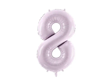 Balon foliowy 8 fioletowy 72cm - PartyDeco