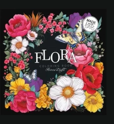 Kolorowanka 160x160 Flora Kwiaty - Fresh