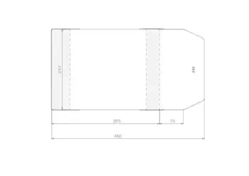 Okładka regulowana 242x400mm (50szt) - Sztapel