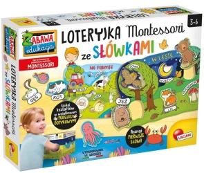 Loteryjka Montessori ze słówkami - Lisciani