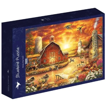 Puzzle 3000 Zachód słónca na wsi, Chuck Plisson - Bluebird Puzzle