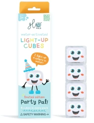 Kostki sensoryczne świecące w wodzie i zmieniająca kolory Party Pal - Glo Pals (Vibe LLC)