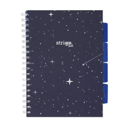 Kołozeszyt Pads B5/100K kratka Kosmos - Strigo