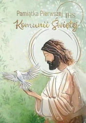 Karnet A5 Komunia. Jezus - Henry
