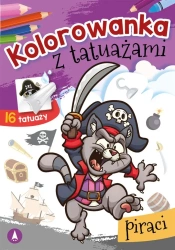 Kolorowanka z tatuażami. Piraci - Wydawnictwo Skrzat