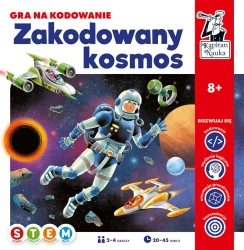 Kapitan Nauka. Zakodowany kosmos. Gra na kodowanie - Adam Pękalski