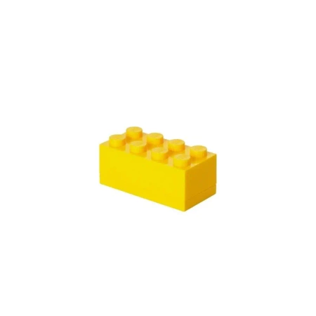 LEGO(R) pudełeczko klocek ósemka żółty - NHG