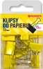 Klipsy do papieru Penmate Żółte 19 mm TT8322