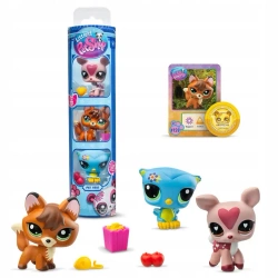 Littlest Pet Shop Tuba Zestaw 3 figurek zwierzątek +akcesoria seria 3