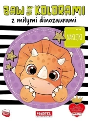 Baw się kolorami z miłymi dinozaurami - Katarzyna Salamon