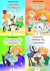 Cukierku ty łobuzie! PAKIET 1-4 oprawa twarda Nie martw Popraw Jak się masz - Waldemar Cichoń