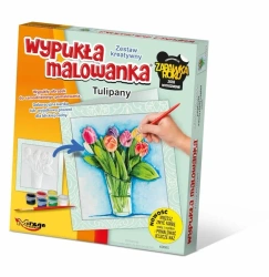 Wypukła Malowanka Kwiaty - Tulipany - Mirage Hobby