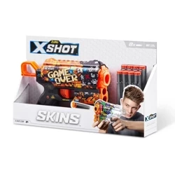 Wyrzutnia wzór E SKINS-FLUX (8 Strzałek) - ZURU X-Shot