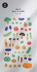 Naklejki ozdobne Śmieszne Warzywa - Suatelier