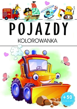 Pojazdy - kolorowanka - praca zbiorowa