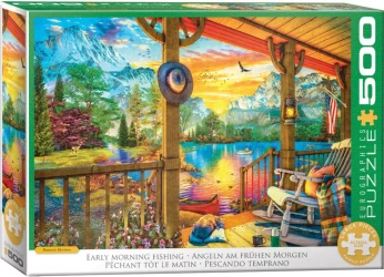 Puzzle 500 Early morning fishing 6500-5884 - Eurographics