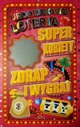 Karnet Urodziny damskie - YEKU