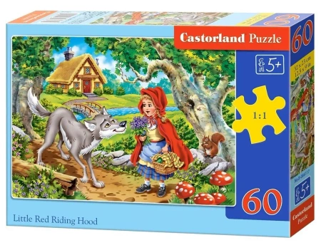 Puzzle 60 Little Red Riding Hood CASTOR - Castorland