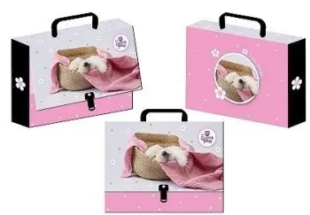 Teczka z rączką walizeczka The sweet pets Pies - Beniamin