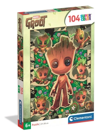 Puzzle 104 Super Kolor Groot - Clementoni