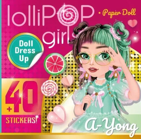 Lalka do wycinania z naklejkami 200x200 A-Young - Fresh