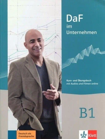 DaF im Unternehmen B1 KB + UB + CD LEKTORKLETT - praca zbiorowa