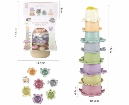 Kubki piramida do kąpieli - Merkpol