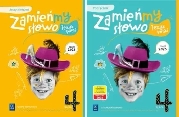 Zamieńmy słowo klasa 4 Podręcznik + zeszyt ćwiczeń WSIP Język polski - Izabella Bartol|Jagoda  Najmanowicz-Michalak|Magdalena  Biskupska