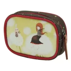 Prostokątna portmonetka - Blowing Kisses - Santoro