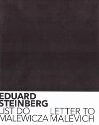 Eduard Steinberg. List do Malewicza - praca zbiorowa