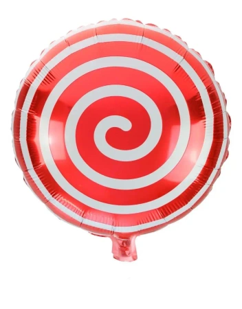 Balon foliowy lizak czerwony - Arpex