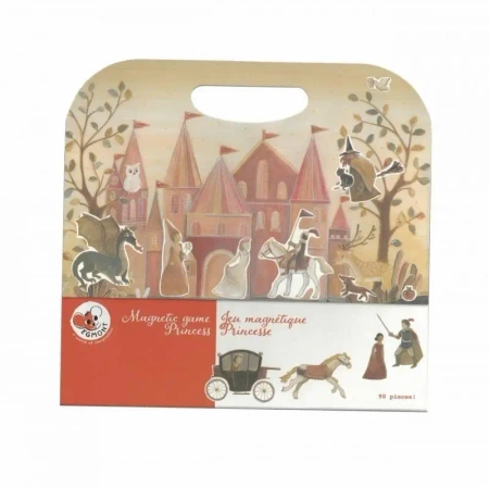 Układanka, gra magnetyczna, Księżniczki - Egmont Toys