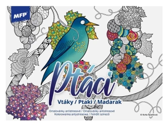 Kolorowanka antystresowa Ptaki A5 - MFP
