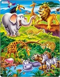 Układanka Król Lew 18 elementów - Larsen