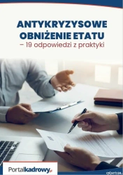 eBook Antykryzysowe obniżenie etatu - 19 odpowiedzi z praktyki - Szymon Sokolik