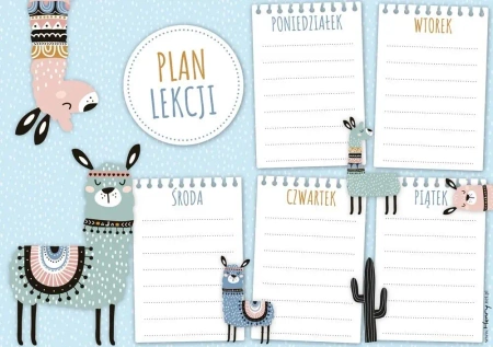 Plan lekcji A5 - Lamy - Henry