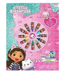 Zestaw do kolorowania mini kredki 12 kolorów - Kids Euroswan