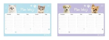 Plan lekcji A4 Puppy Sign (10szt) - INTERDRUK