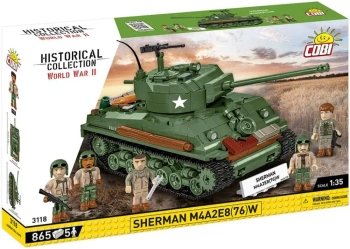Historical Collection Sherman M4A2E8 (76)W - Cobi
