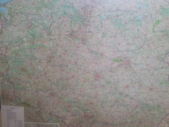 Mapa ścienna Polski 1:650000 - opracowanie zbiorowe