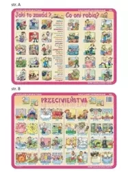 Podkładka edu. 006 - Przeciwieństwa, zawody, co... - Visual System