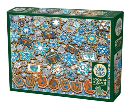 Puzzle 1000 Chanukowe ciasteczka 112242 - Cobble Hill