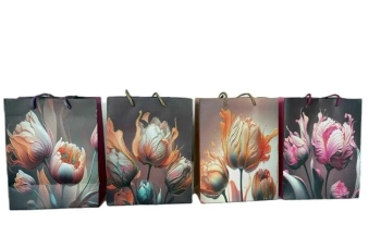Torba prezentowa M kwiaty MIX - Wydawnictwo Diecezjalne i Drukarnia w Sandomierzu