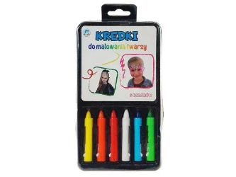 Kredki do malowania twarzy 6 kolorów - ADAR