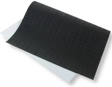 Papier ozdobny brokatowy 140g 40x60cm czarny 5ark - Polsirhurt