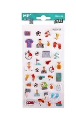 Naklejki 3D piłka nożna - MP Main Paper