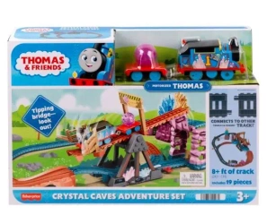 Megazestaw kryształowa jaskinia Tomek i Przyjaciele - Fisher Price