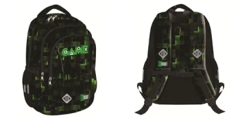 Plecak 3 komorowy BP26 Green Game - ST-MAJEWSKI