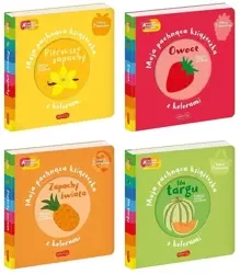 Pachnąca książeczka x4 Akademia Mądrego Dziecka - Mr Iwi